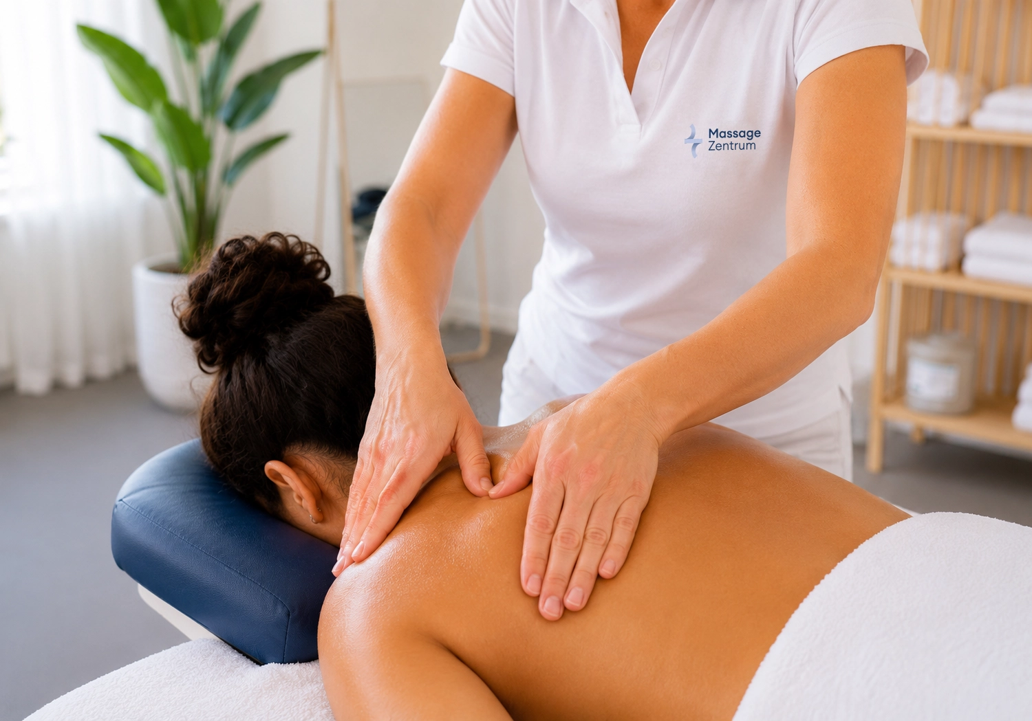 Schulterbehandlung im Massage Zentrum Buchs SG